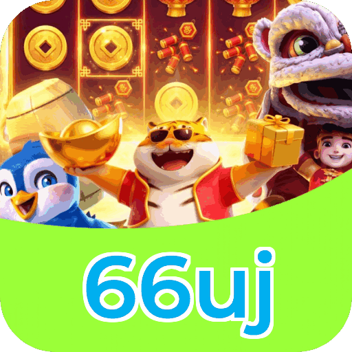 Interface do aplicativo 66uj mostrando jogos disponíveis no iOS e Android